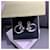 Van Cleef & Arpels Ruban diamond white gold earrings Silvery  - view 3