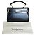 Saint Laurent schwarze Lederhandtasche mit Henkel