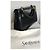 Saint Laurent schwarze Lederhandtasche mit Henkel - Ansicht 11