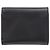 Billetera Tri-Fold Triangle Saffiano de Prada Negro - vista 3