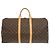 Borsa Boston Keepall 55 Monogram Louis Vuitton Marrone
