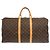 Borsa Boston Keepall 55 Monogram Louis Vuitton Marrone - vista 2