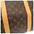 Borsa Boston Keepall 55 Monogram Louis Vuitton Marrone - vista 8