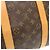 Borsa Boston Keepall 55 Monogram Louis Vuitton Marrone - vista 9