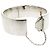 Bracciale a bangle a forma di cuore con lucchetto Tiffany & Co. Argento - vista 6