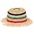 Cappello Clochette in Raffia a Strisce Anagram Loewe Multicolore - vista 3