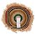 Cappello Clochette in Raffia a Strisce Anagram Loewe Multicolore - vista 6