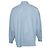 Alexander McQueen, Giacca camicia azzurra con zip Blu - vista 2