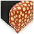 Louis Vuitton Vernis Infinity Dot Lockit MM Tote Rot - Ansicht 3