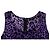 Top sin mangas con estampado de leopardo Dolce & Gabbana Púrpura - vista 5