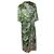 Vestido envolvente Dakola verde multi de Dries van Noten