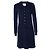 Chanel, blaues Lurex-Kleid
