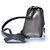 Borsa a tracolla in pelle argento Rebel di Jimmy Choo Metallico - vista 5
