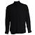 Camicia in seta nera con gocce di stelle di Saint Laurent Nero