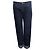 Junya Watanabe, jeans oscuros índigo con tobillos doblados Azul