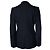 Dolce & Gabbana, blazer negro con cierre de velcro - vista 3