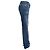 R13, jeans azul Jane con bordes sin terminar - vista 3