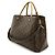 Borsa tote Monogram Montaigne GM di Louis Vuitton Marrone - vista 2