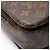 Borsa a spalla Pochette Metis in tela Monogram Louis Vuitton Marrone - vista 9