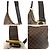 Borsa a Spalla Damier Bloomsbury PM Louis Vuitton Marrone - vista 5