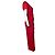 Carolina Herrera, Vestido maxi drapeado en rojo Roja - vista 4