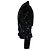 Giacca in pelle di agnello con paillettes nera di Saint Laurent - vista 2