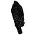Giacca in pelle di agnello con paillettes nera di Saint Laurent - vista 4