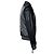 Philipp Plein, Giacca bomber in nylon grigio e pelle - vista 3