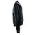 Philipp Plein, Giacca bomber in nylon grigio e pelle - vista 4