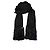 Saint Laurent, chunky knitted oversized scarf Multiple colors - view 5