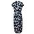 Abito maxi azzurro chiaro e marrone di Dries van Noten Multicolore