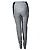 Autre Marque Gareth Pugh, leggings de couro e nylon Multicor - vista 2