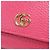 Carteira dobrável GUCCI 598587 em rosa - vista 8