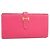 Hermès Langbörse mit Münzfach Pink