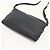 Borsa a tracolla in pelle nera Prada Nero - vista 2