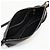 Borsa a tracolla in pelle nera Prada Nero - vista 3