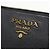 Borsa a tracolla in pelle nera Prada Nero - vista 4