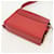 Saffiano Borsa a spalla in pelle rossa Prada Rosso - vista 2