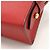 Saffiano Borsa a spalla in pelle rossa Prada Rosso - vista 6