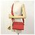 Saffiano Borsa a spalla in pelle rossa Prada Rosso - vista 9