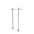 Pendientes Love en Oro Blanco Cartier - vista 2