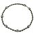 Collana in corda argentata Monogram Louis Vuitton Argento