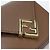 Fendi Tri-fold Wallet in Brown Leather - view 8