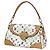 Borsa a Spalla Beverly MM di Louis Vuitton Bianco