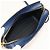Borsa a tracolla in pelle Saffiano Prada Blu navy - vista 3