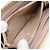 Cartera larga de piel de ternera beige Prada - vista 4
