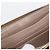 Cartera larga de piel de ternera beige Prada - vista 5