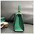 Borsa a tracolla Moynat Moynane BB Pelle Litchi Verde Smeraldo - vista 3