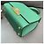 Borsa a tracolla Moynat Moynane BB Pelle Litchi Verde Smeraldo - vista 4