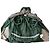 Parka Sacai in cotone nylon verde scuro - vista 4
